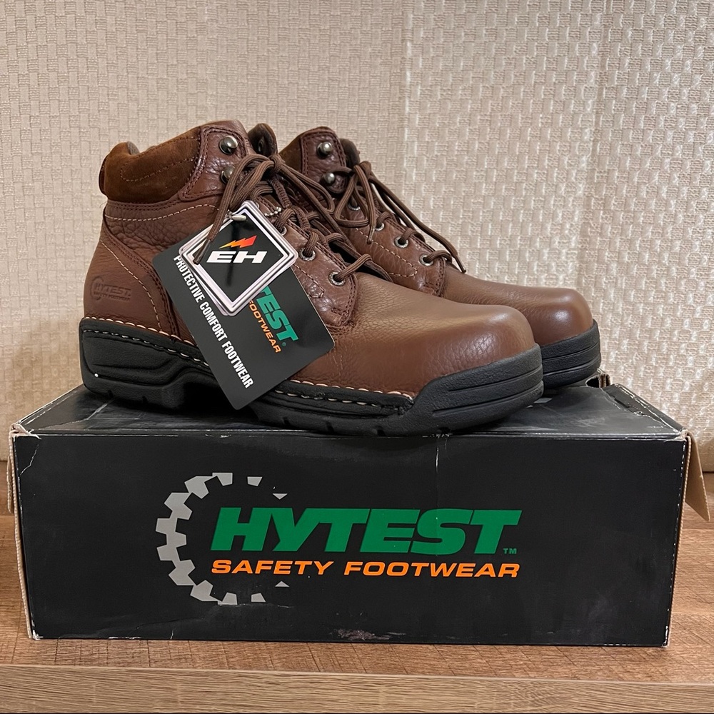 Hytest Men’s 6” Boot Brown Size 9.5 M